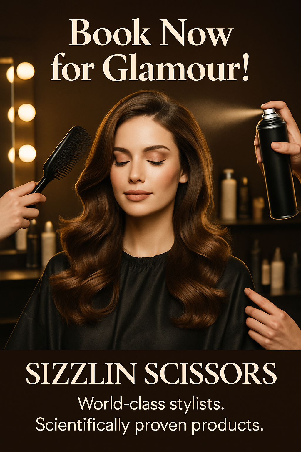 Sizzlin Scissors - Book Now for Glamour